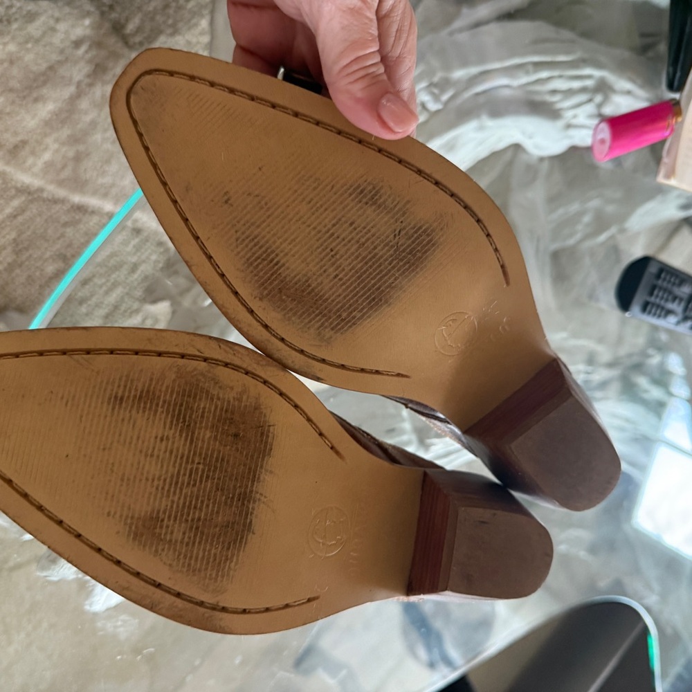 Durango Brown Leather Mules - Picture 4 of 5